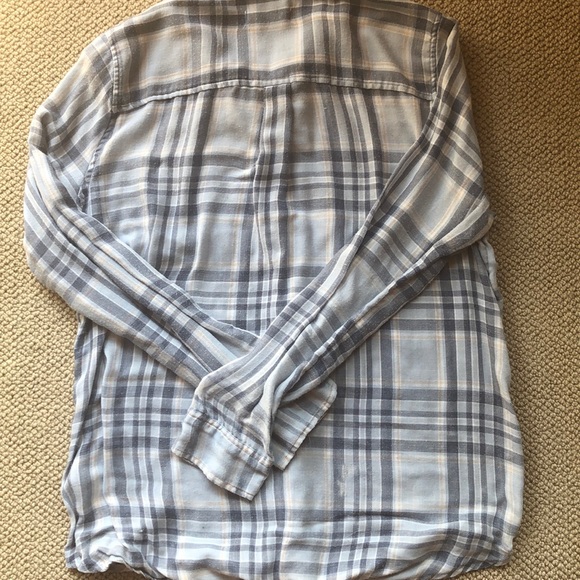 Hollister Button Down Plaid Long Sleeve - Picture 3 of 3